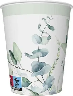 Obrázek produktu pro EUKALYPTUS papírové kelímky 250ml 8ks.