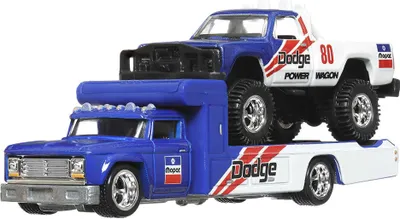 Produktbild von Hot Wheels HRV42, Fahrzeug-Set, 3 Jahr(e), Kunststoff, Metall, Blau, Rot, Weiß
