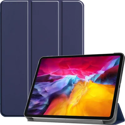Produktbild von imoshion Trifold Klapphülle iPad Pro 11 (2022 / 2021 / 2020 / 2018) - Dunkelblau