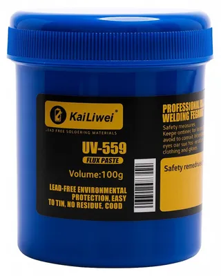Produktbild von KaiLiwei UV-559 Flussmittelpaste - Gel-Lötpaste 100g | Bleifrei No-Clean | Für Präzisionslötungen und elektronische Dienstleistungen