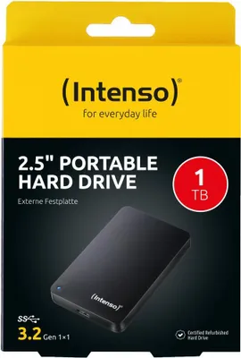 Produktbild von Intenso Portable Hard Drive 2,5' HDD 1 TB USB 3.2 ref.