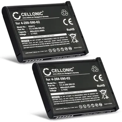 Immagine prodotto di CELLONIC 2x Batteria compatibile con Panasonic KX-TCA285, N4FUYYYY0046