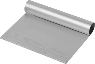 Produktbild von Teigschaber, 15 cm x 12 cm, Silber, Edelstahl - Tala