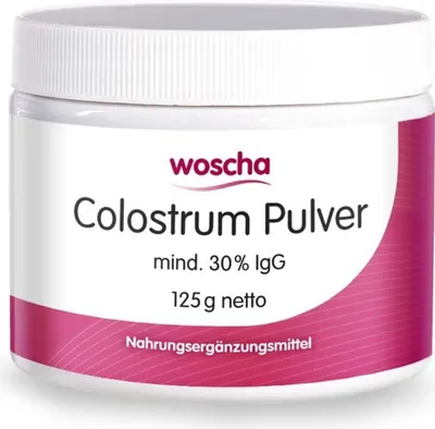 Produktbild von Woscha Colostrum Pulver – 125 g - Dose