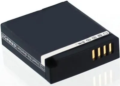 Produktbild von Akku für Panasonic LUMIX DMC-LX15 Li-Ion 7,2 Volt 600 mAh schwarz.