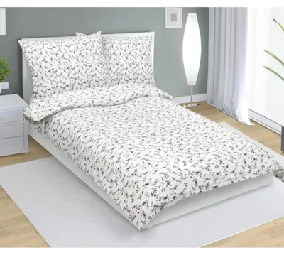 Obrázek produktu pro Krepové povlečení - 140x200 cm. 70x90 - béžová