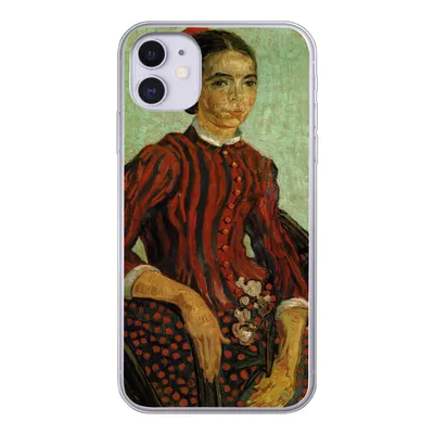 Produktbild von MuchoWow® Handyhülle Schutzhülle Hülle für iPhone 11 La Mousmé - Vincent van Gogh Silikon Softcase Handy Hülle - Handytasche