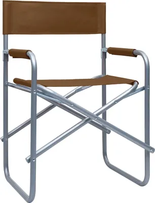 Produktbild von vidaXL Regiestühle 2 Stk. Stahl Braun
