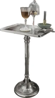 Produktbild von Beistelltisch Silber 63 x 40 x 63 cm