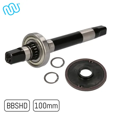 Obrázok produktu pre windmeile | Bafang Kompletná náprava pre BBSHD s PAS, ložiskom a spojkou, dĺžka 191mm, šírka spodného držiaka 100mm, CR45, bicykel, e-bike, elektrobicykel, pedelec