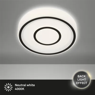 Produktbild von Briloner SIRKEL LED Deckenleuchte 12W Schwarz Neutralweiss