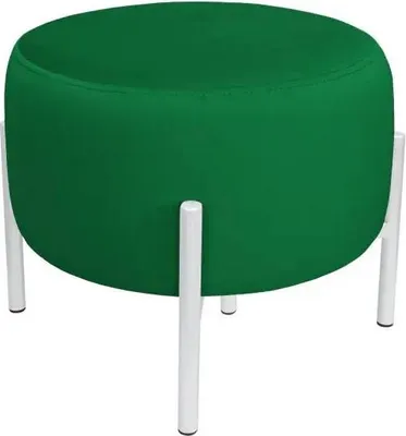 Obrázek produktu pro Pufa WILFRED MG VELVET zelená/bílá
