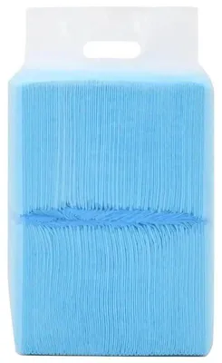 Produktbild von Hygienematten für Hunde - Welpen Trainingsunterlagen - 100 Stück - 45 x 33 cm - Kunststoff - Elfenbein