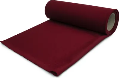 Produktbild von Lakosta Strickstoff Waffelstruktur Bordeauxrot 50 x 150 cm