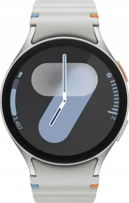 Image de Samsung Galaxy Watch7 3.81 cm (1.5") AMOLED 44 mm Digital 480 x 480 pixels Touchscreen Silver Wi-Fi GPS (satellite)