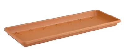 Produktbild von elho barcelona Balkonkasten Untersetzer 40cm - tonrot