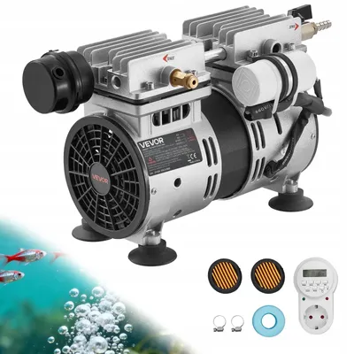 Zdjęcie produktu dla Aerator Do Oczek Wodnych Pompa Napowietrzająca 590W Z Timerem 1400 Obr./Min