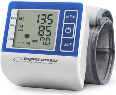 Zdjęcie produktu dla Ciśnieniomierz naramienny półautomatyczny Esperanza ECB001