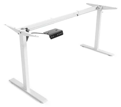 Produktbild von di volio Schreibtischgestell DV-201ODF - Elektrisch Höhenverstellbar 1 Motor Weiß