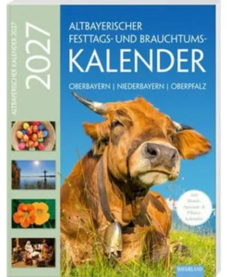 Zdjęcie produktu dla Kalendarz świąt i tradycji regionu Bawarii (Altbayern) na rok 2027