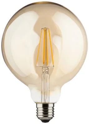 Produktbild von Müller-Licht LED Filament Leuchtmittel Retro Globe G125 4,5W = 32W E27 Gold 350lm extra warmweiß 2000K