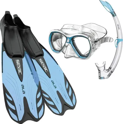 Image de Ensemble de tuba Seacsub Ala Tris Bleu EU 36-37 Bleu EU 36-37