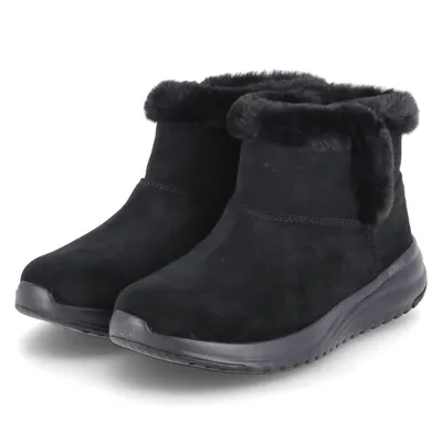 Image de Skechers Femmes Bottes d'hiver/ Bottines ON THE GO STELLAR Noir Cuir synthétique Imperméable Taille : 35
