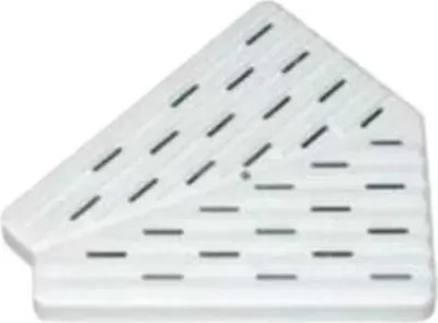 Produktbild von Astralpool 22388 45º H22mm L250mm L1_245mm Eckfliesen Aus Kunststoff Für Überlaufrinne Durchsichtig Durchsichtig One Size