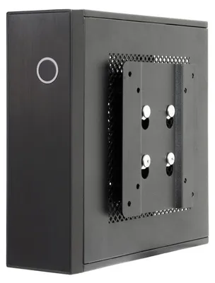 Produktbild von Chieftec IX-03B, Mini Tower, PC, Schwarz, Mini-ITX, Heimbüro, 85 W