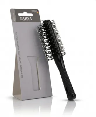 Image de Brosse à cheveux PARSA Beauty Essential, double face, avec fentes d'aération, pour le coiffage, Image générée par une IA