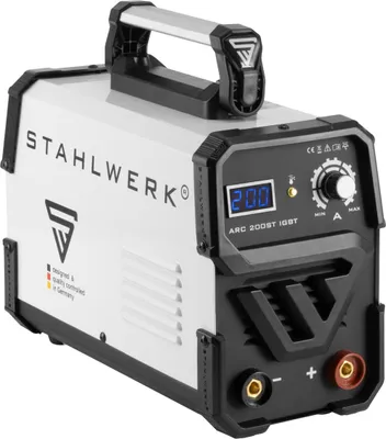 Produktbild von STAHLWERK Schweißgerät ARC 200 ST IGBT MMA E Hand Inverter 200 A Double Board