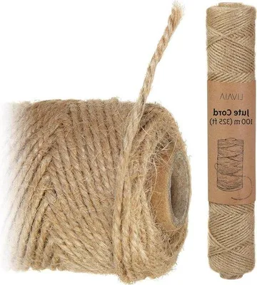 Immagine prodotto di Corda di iuta naturale 100 m, 2 mm, resistente all'abrasione