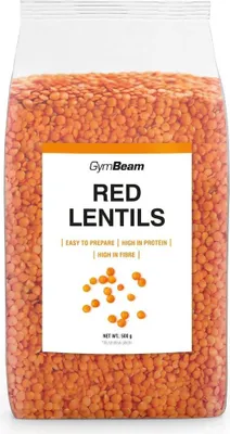 Obrázok produktu pre GymBeam - Rote Linsen 500 g