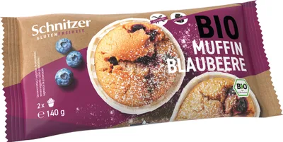 Produktbild von Schnitzer Muffin Blaubeere  140g