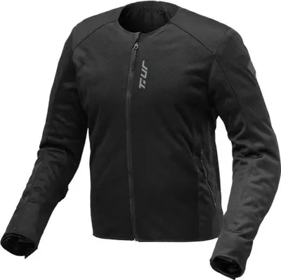 Produktbild von T.UR Airflow Shield Schwarze Sommerjacke mit europäischer  größe XXL