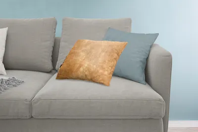 Produktbild von MuchoWow® Zierkissen Sofakissen Wohnzimmer Dekokissen 60x40 cm Leder - Strukturiert - Lederoptik - Braun - Kopfkissen - Polster mit Foto