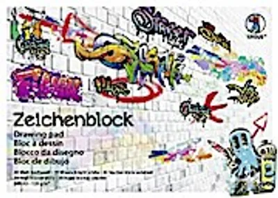 Produktbild von URSUS 4864000, Kunstdruckpapierblock, 120 g/m², 30 Blätter