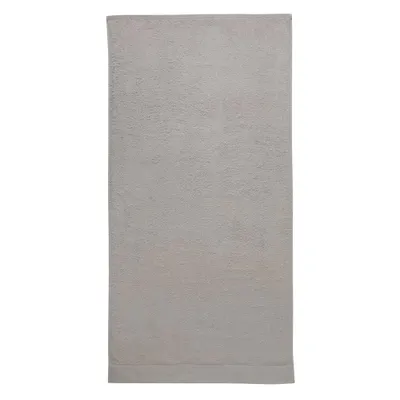 Produktbild von Seahorse Baumwolle Handtücher Uni Viele Farben Breite Borte Pure 60x110 cm Grau