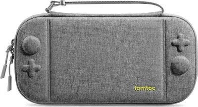 Produktbild von tomtoc FancyCase-G05, Reisekoffer, Nintendo, Grau, Stoff, Schlagfest, Wasserfest, Fallbeständig, Nintendo Switch 2