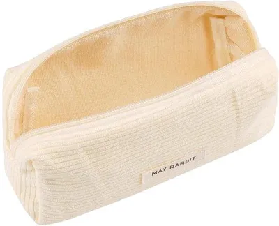 Obrázek produktu pro Manšestrové pouzdro pro dospělé, pouzdro pro dívky, školní a kancelářské potřeby, s přihrádkou na pomůcky, pro uložení tužek a psacích potřeb