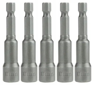 Image de Vergionic 8060 Rallonge de clé à douille, aimant, 10 mm, 5 pcs