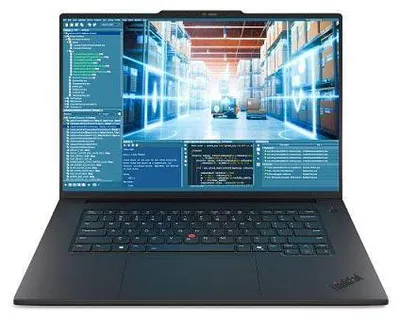 Immagine prodotto di LENOVO Notebook ThinkPad/Workstation P1 G8 – Ultra7 255H, schermo 16" WUXGA, 32 GB di RAM, 1 TB SSD, scheda grafica RTX PRO 2000 8 GB, fotocamera a infrarossi, sistema operativo Windows 11 Pro