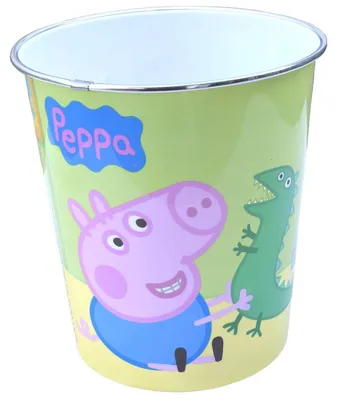 Produktbild von 6 Liter Mülleimer für Kinder Avengers Spider-Man Frozen Peppa Wutz