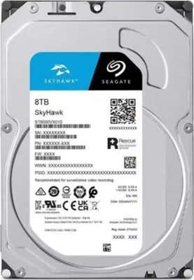 Produktbild von Festplatte 3,5" Seagate Skyhawk 8TB 5400RPM SATA III