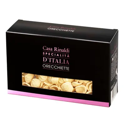 Immagine prodotto di Casa Rinaldi pasta orecchiette a forma di conchiglia in confezione da 500g