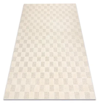 Produktbild von DUNE 2838 Teppich creme – Geometrisch, Schachbrett, Struktur beige 240x330 cm