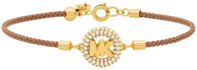 Produktbild von Michael Kors MKJ8622710 Damen Armband Messing Gold weiß 22 cm