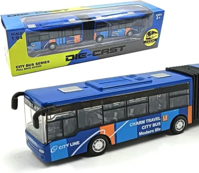 Obrázok produktu pre Autobus hračka, modrá, pre deti od 1 roka