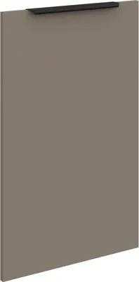 Produktbild von Tür für Einbaugeschirrspüler LUNARA – 45 x 72 cm, Dunkelbeige