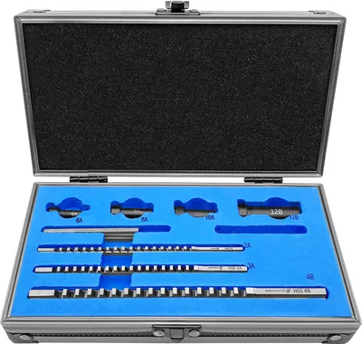 Produktbild von PAULIMOT HSS-Räumnadel-Set für 2, 3 und 4 mm Keilnuten